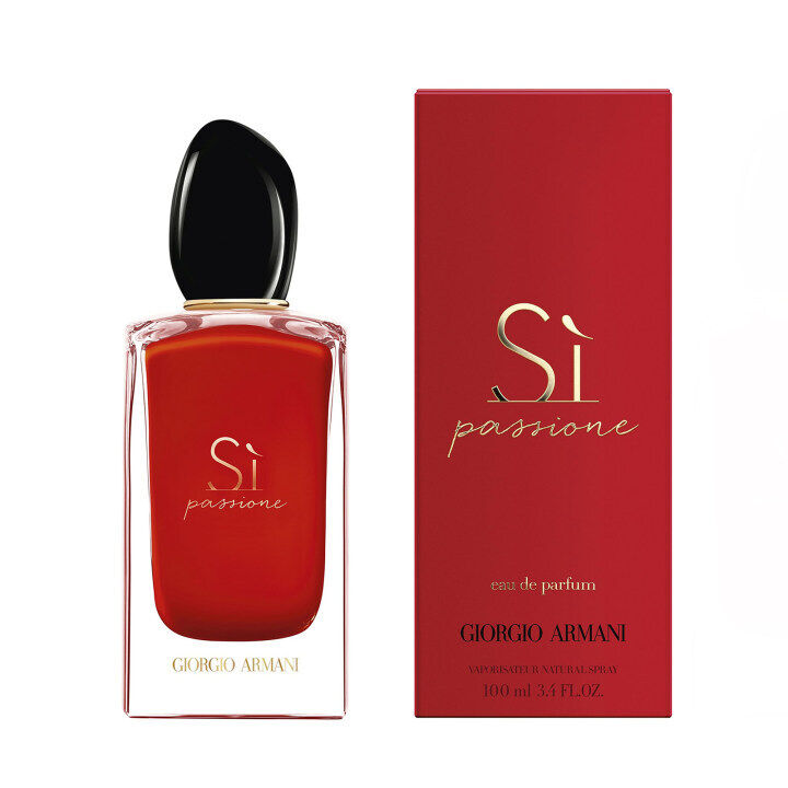 Giorgio Armani Sì Passione EDP Spray Perfume For Women 3.4 Oz New Sealed