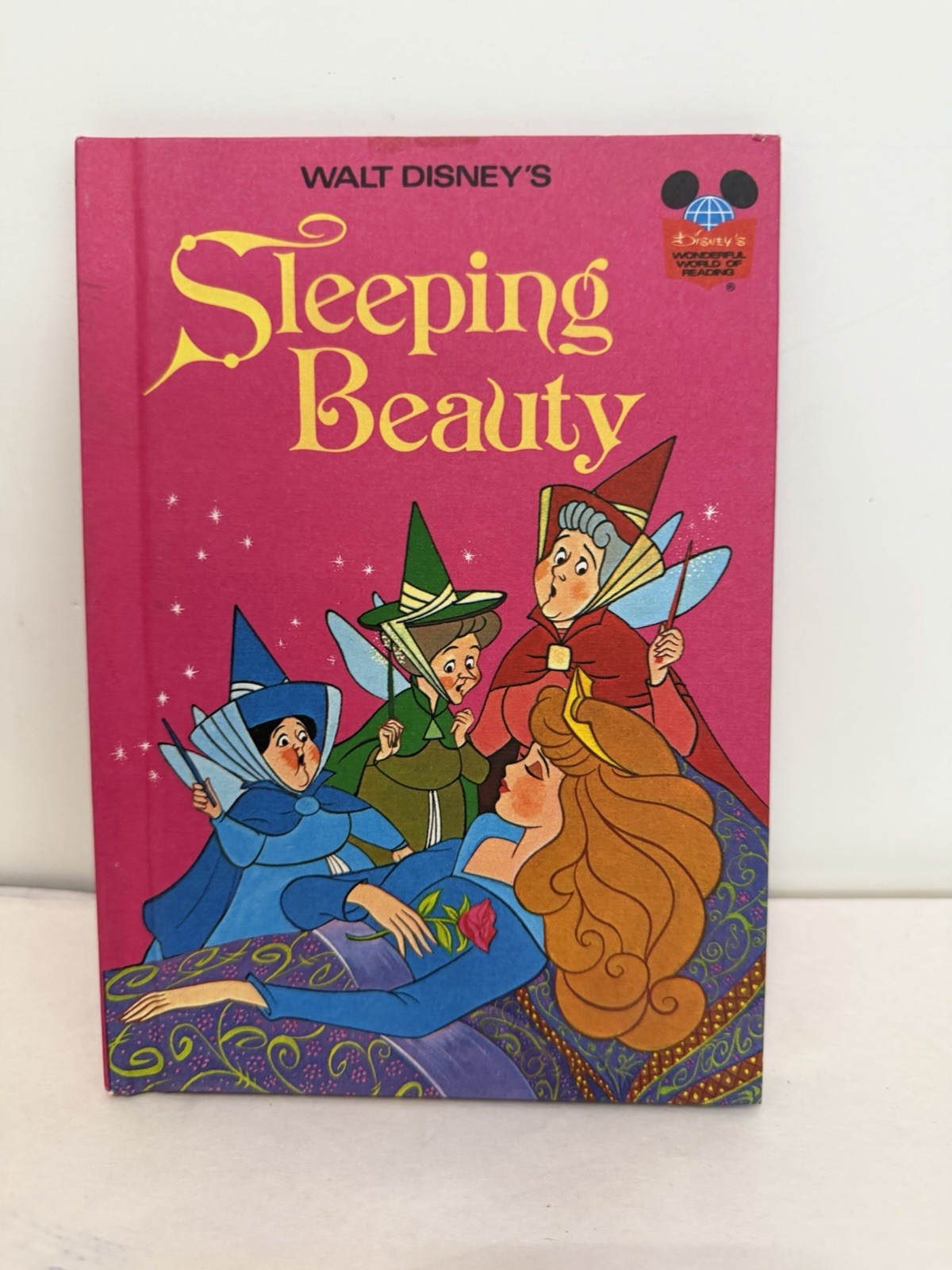 Vintage 1974 Walt Disneys Sleeping Beauty Wonderful World of Reading Hardcover