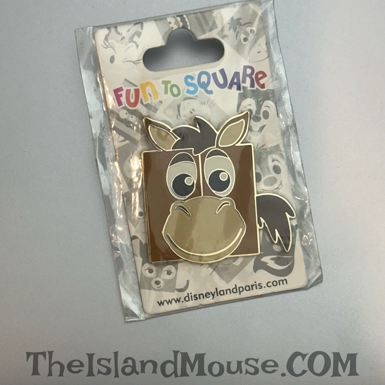 RARE DISNEY DISNEYLAND PARIS DLR FUN TO SQUARE PILE POIL FROM TOY STORY PIN