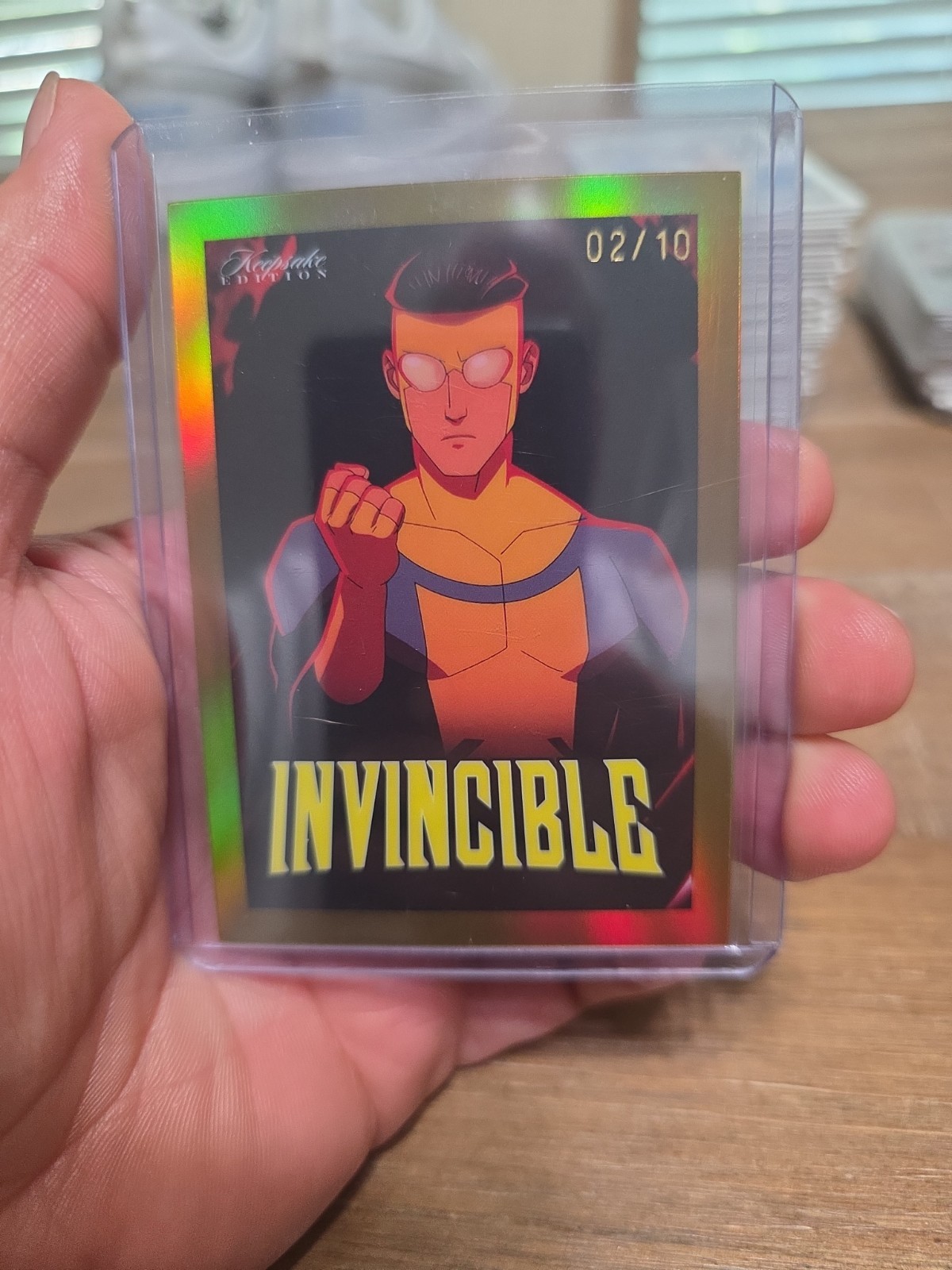 2025 Skybound Invincible Poster /10 Gold Refractor #248