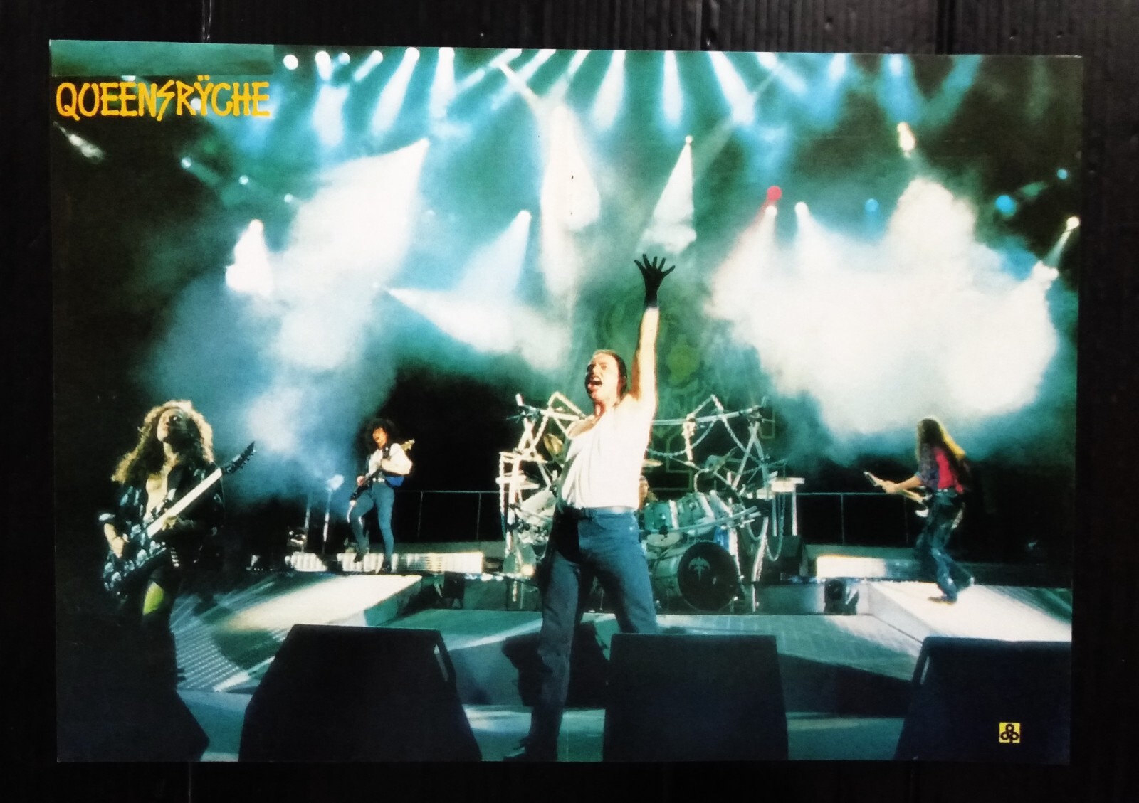 C172 Queensryche Vintage Thailand ONLY 1 COLOR PAGE MEGA RARE