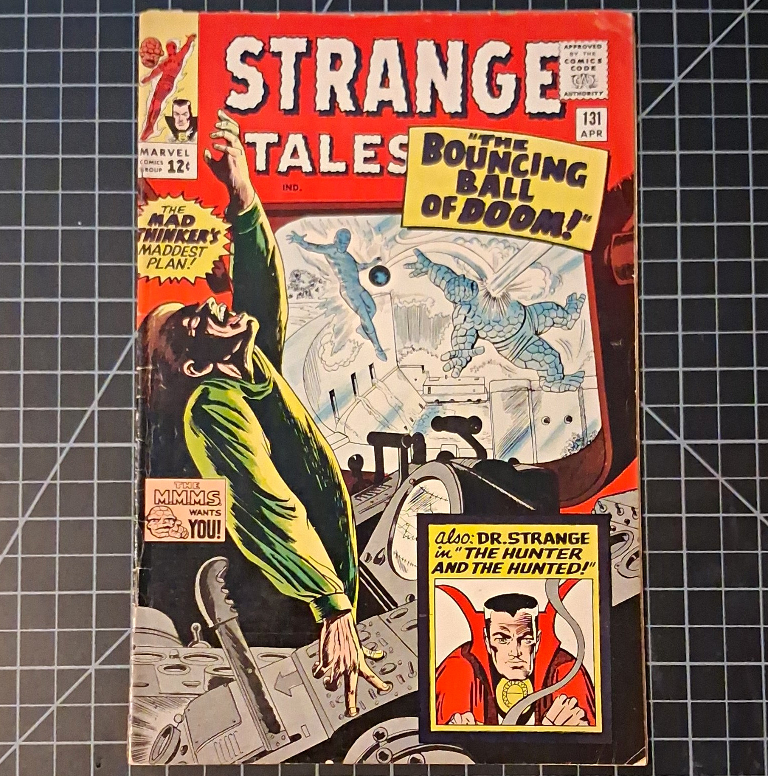 Marvel Strange Tales #131 Silver Age Stan Lee Steve Ditko Bouncing Ball of Doom