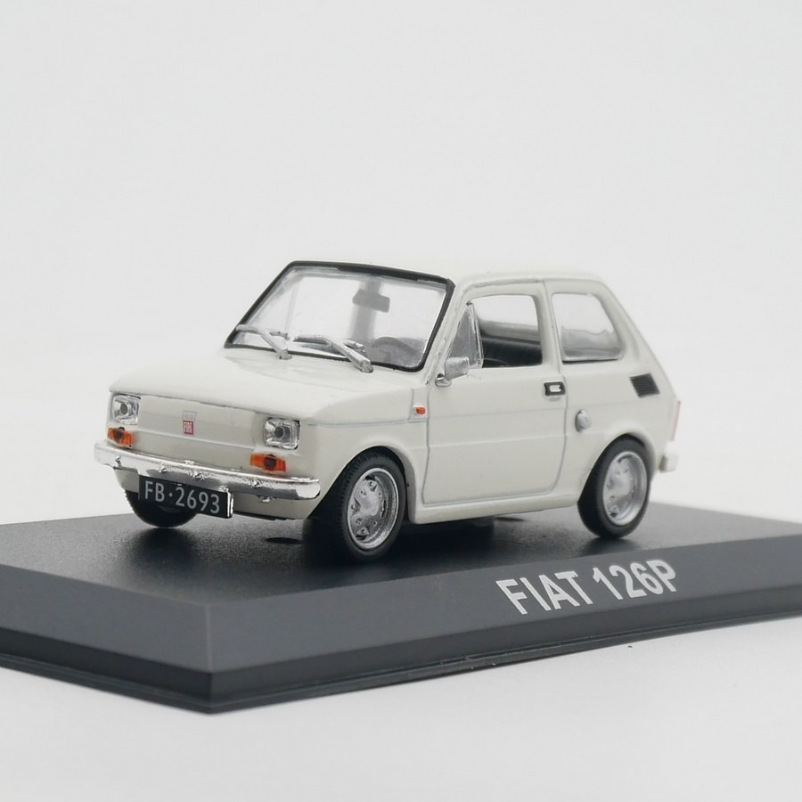 Rare IXO 1:43 Fiat 126P Hatchback - Diecast Collectible Model Rare IXO 1:43 Fiat 126P Hatchback - Diecast Collectible Model