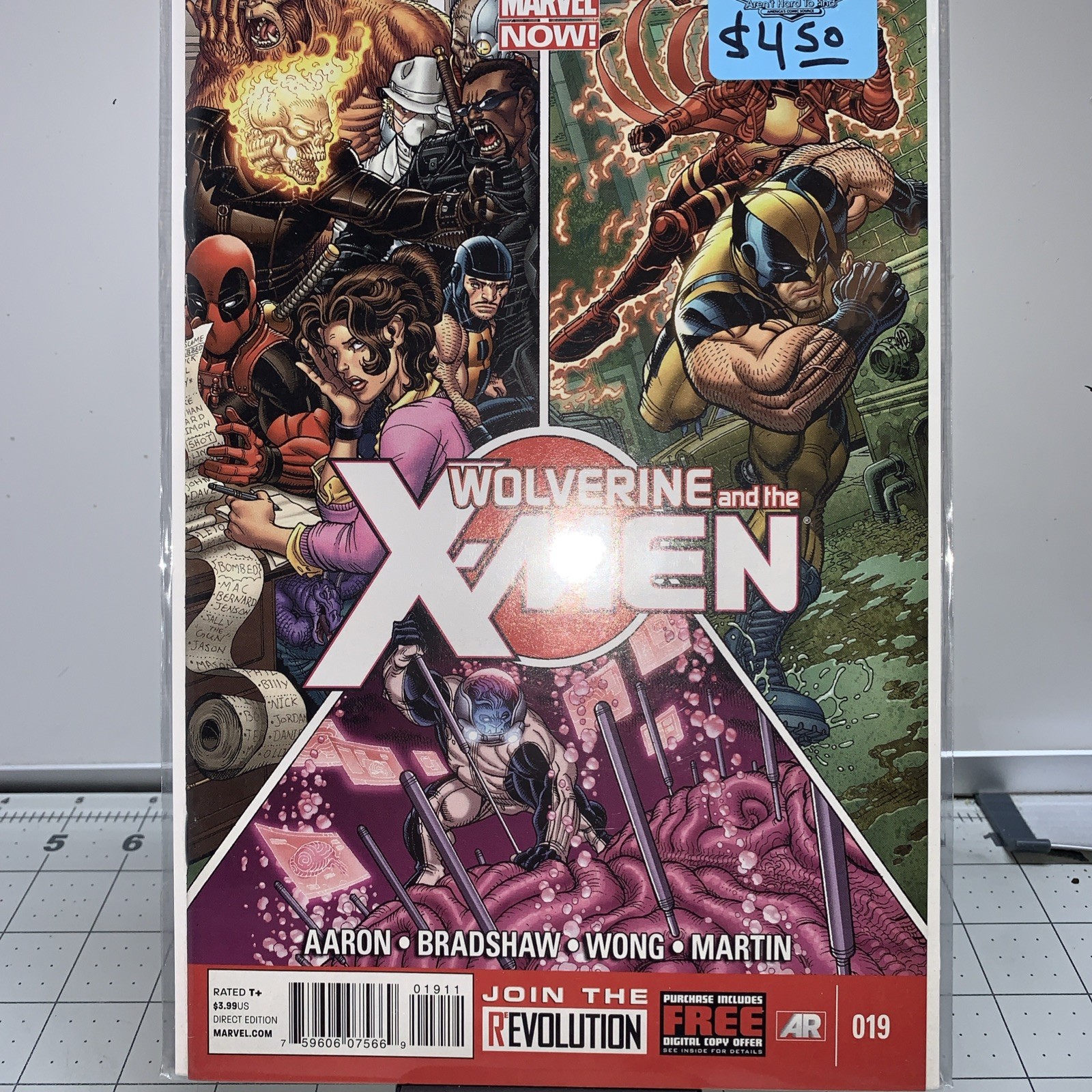 WOLVERINE & THE X-MEN #19 VOL. 1 9.0+ 1ST APP MARVEL COMIC BOOK Z-95 WOLVERINE & THE X-MEN #19 VOL. 1 9.0+ 1ST APP MARVEL COMIC BOOK Z-95