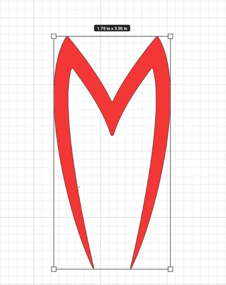 Speed Racer Mach 5 Logo 1.75x3.5, Vinyl Die Cut Decal Sticker-GO SPEED RACER 