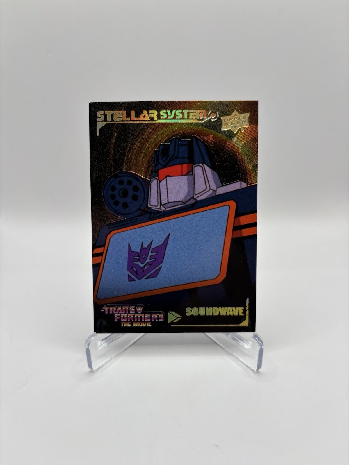 Upper Deck transformers Stellar System Soundwave Black Hole SS-2 3/25  🔥