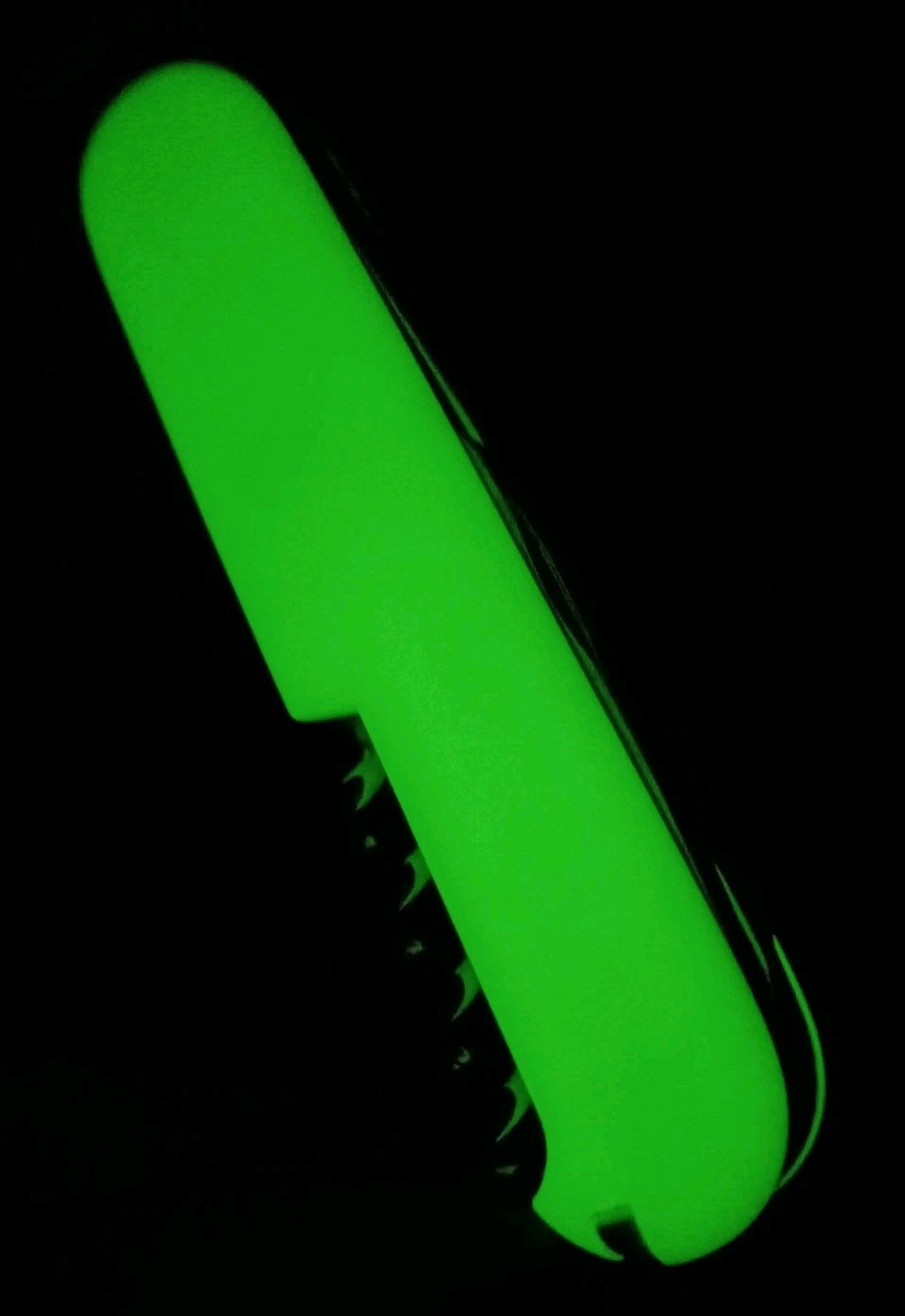 Genuine Victorinox Stay Glow in the Dark Camper 91mm Swiss Army Knife EXCELLENT