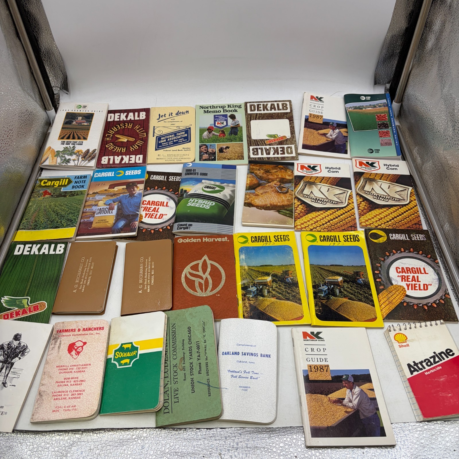 Vintage Farm Advertising Notebook Lot 28 Cargill DeKalb Northrup King Seed Corn