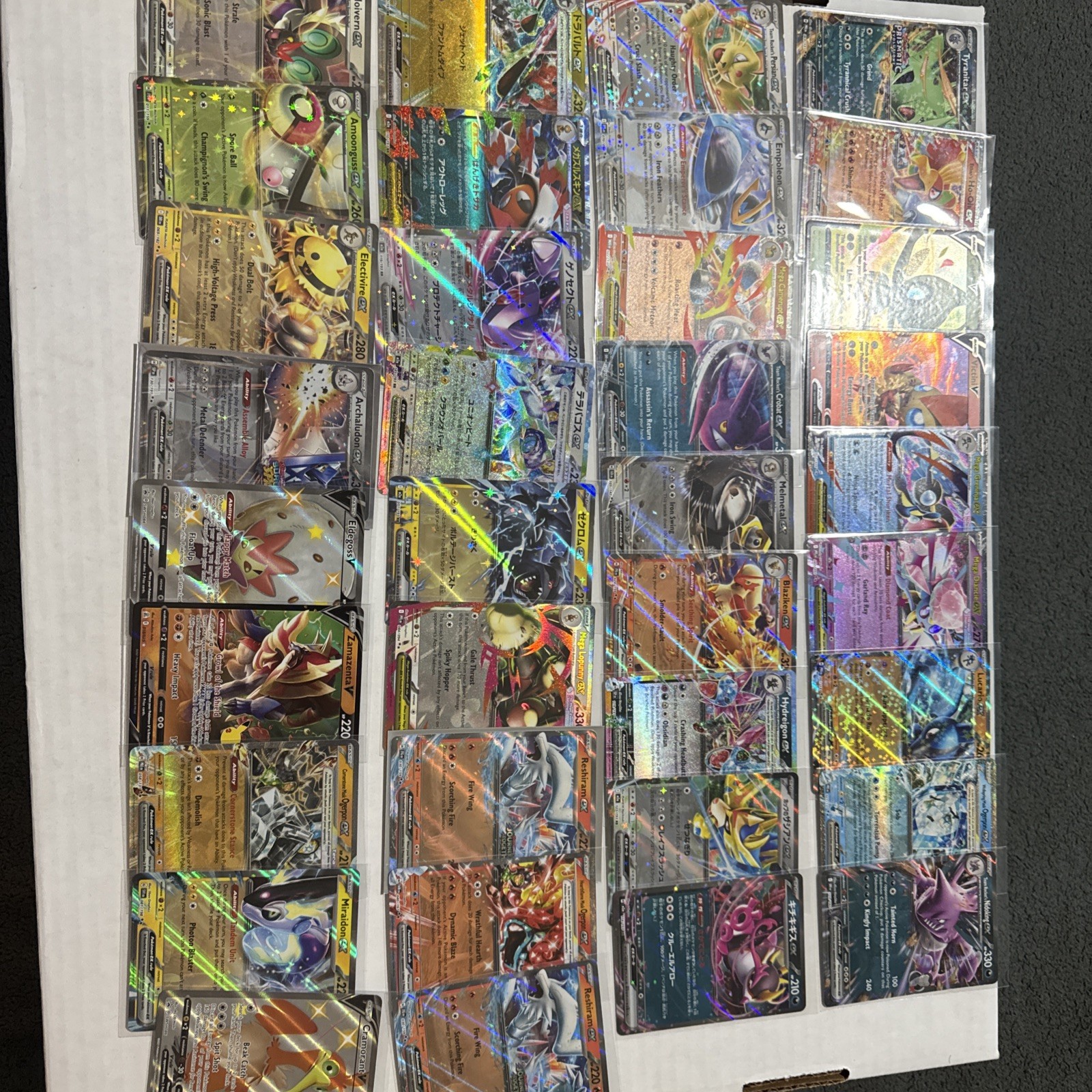 Pokemon EX, V, Stamped and Promo’s 