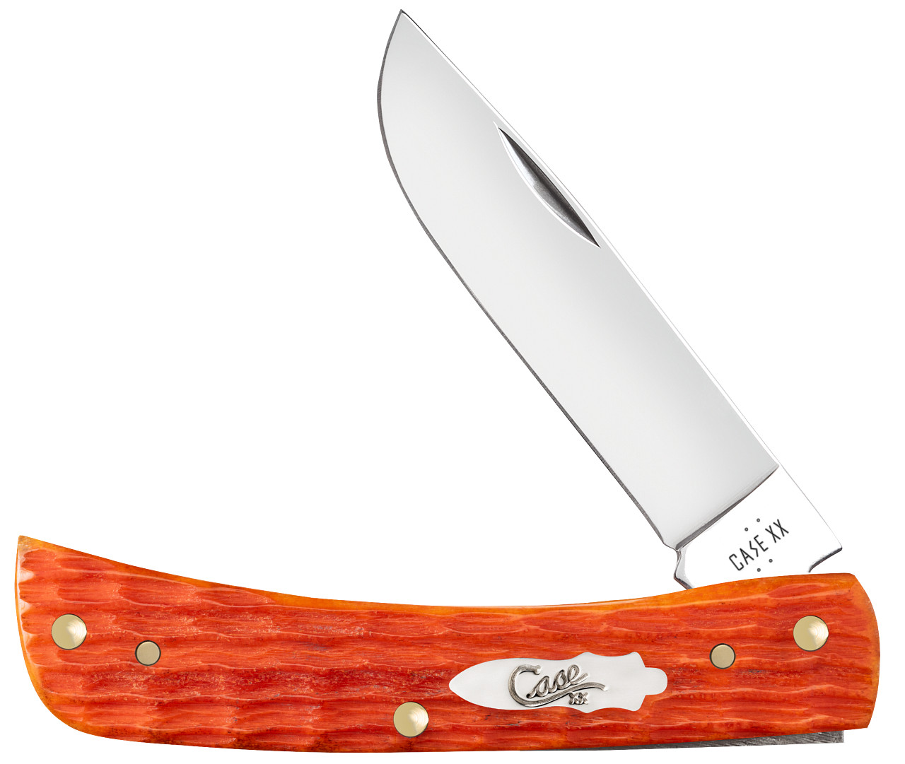 Case xx Knives Sodbuster Jr Tequila Sunrise Bone 57533 Stainless Pocket Knife