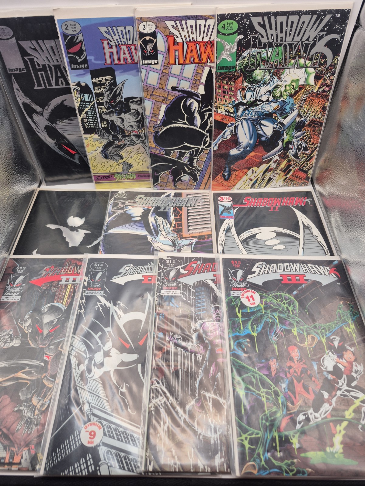 Shadowhawk 1, 2, 3 1-4 Comic Run Lot  Image Set 90s Indie Dark  Read Desc.