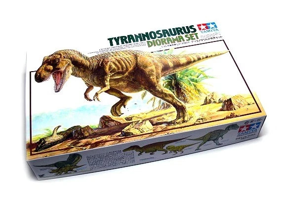 Tamiya Kit #60102 1/35 SCALE Tyrannosaurus Dinosaur Diorama Set~NEW in BOX