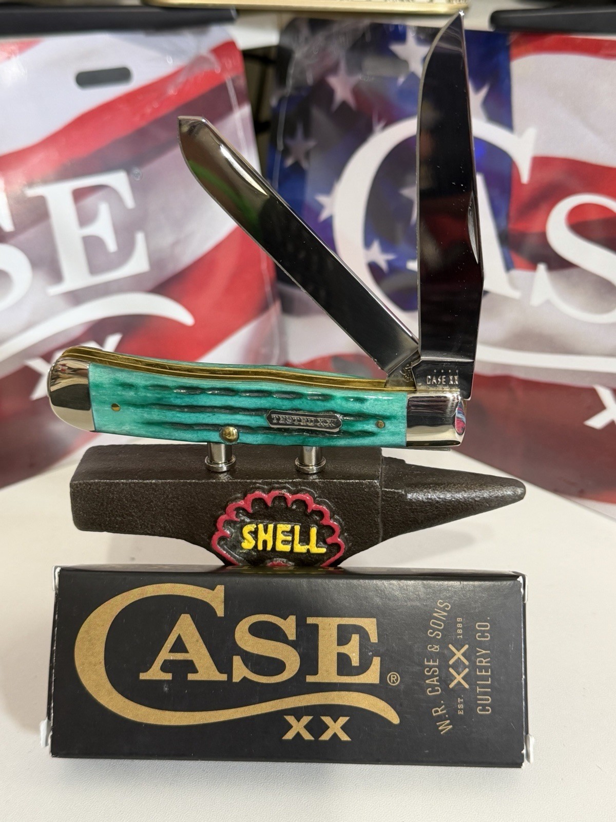 2022 Case XX 48940 Jade Bone Kinfolk Jig Trapper