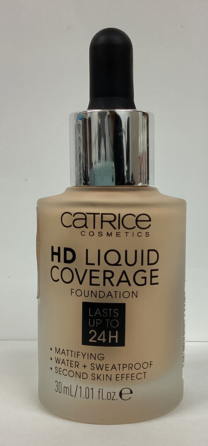 Catrice  24 HR HD Liquid Coverage Foundation 025 WARM OAT As Pictured 
