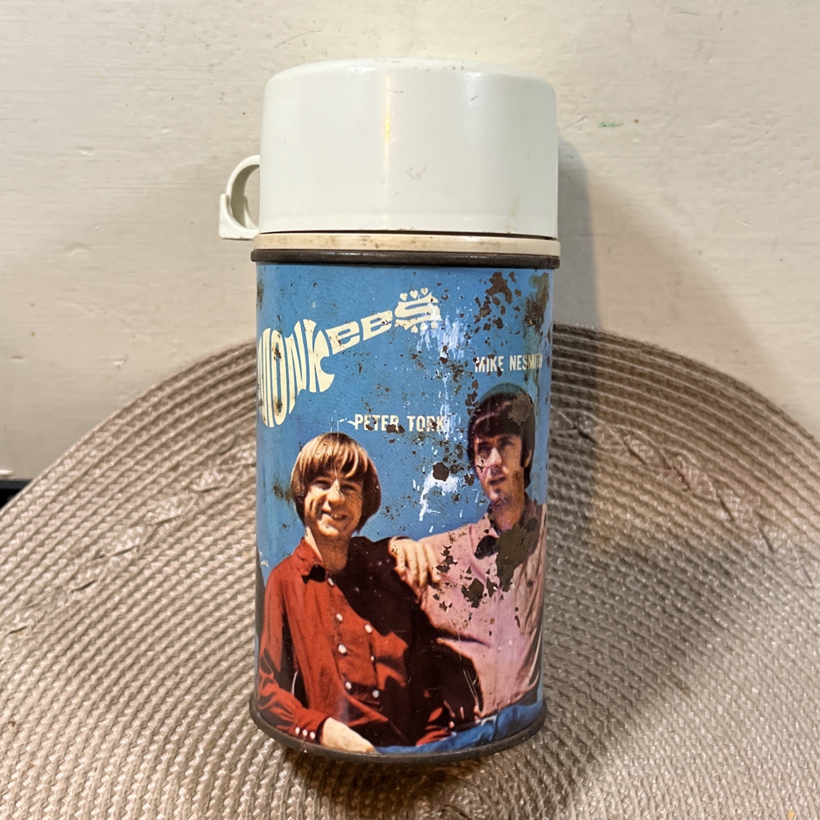 Vintage 1967 Monkees Thermos - 8 Ounce Capacity