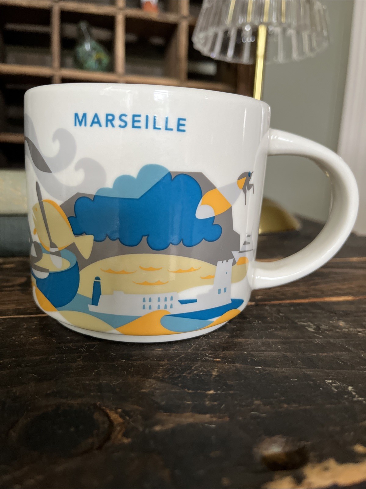 Starbucks Marseille France You Are Here Collection Coffee Mug Edition, 14oz 2022