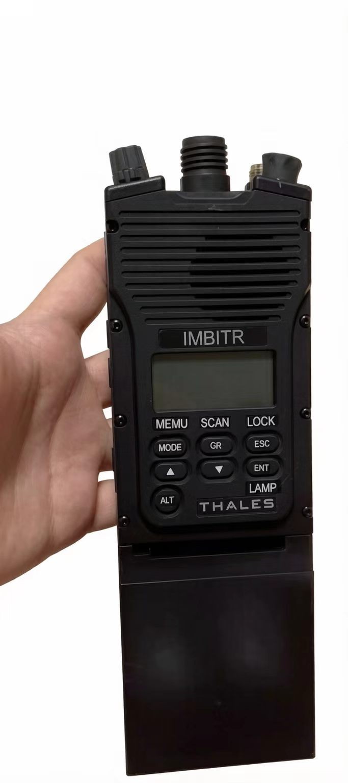 Thales Old Gen 10-Pin PRC148 Maritime MBITR Radio Fully Replicated Dummy Model
