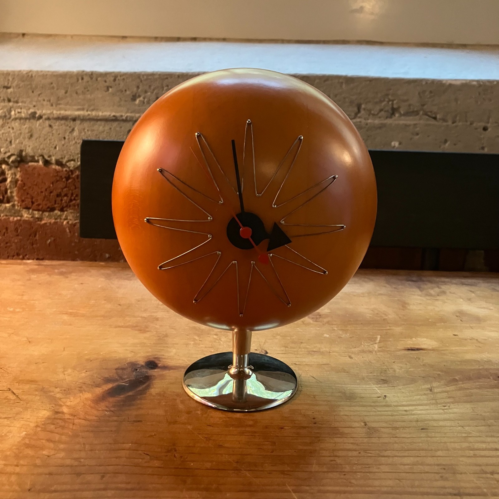 Rare Vitra George Nelson Pill Desk Clock - 2004