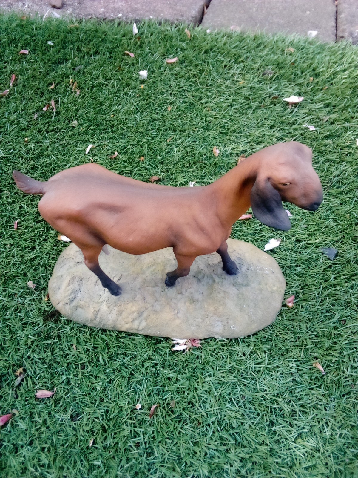 Vintage Large North Light Nanny Goat Sculpture Figurine Ornament Vintage Large North Light Nanny Goat Sculpture Figurine Ornament