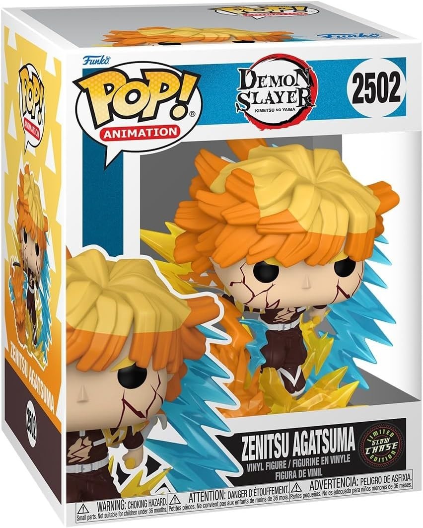 Funko POP Premium Demon Slayer  Zenitsu with Chase
