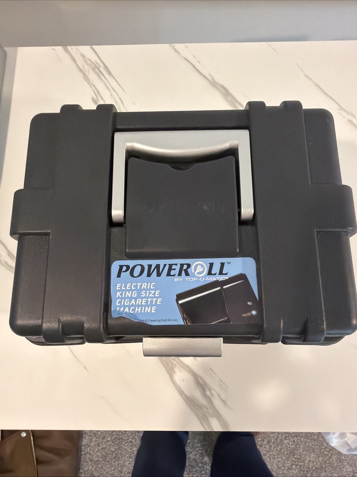 ONE TOUCH OPERATION POWEROLL BY TOP-O-MATIC-Tobacco Rolling Machine Tested