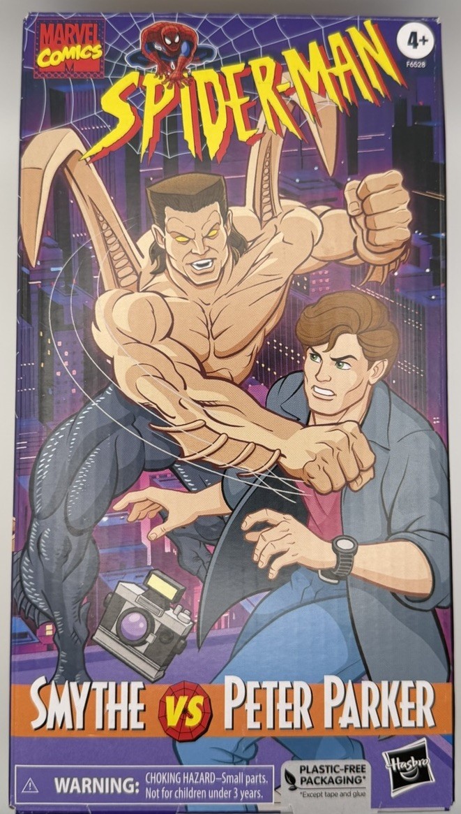 Hasbro Marvel Legends Spider-Man Smythe vs Peter Parker 1:12 Figure Set F65628
