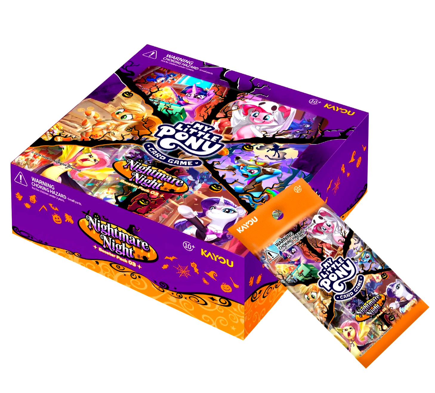 My Little Pony TCG Nightmare Night Booster Box Display 20 Packs Sealed New