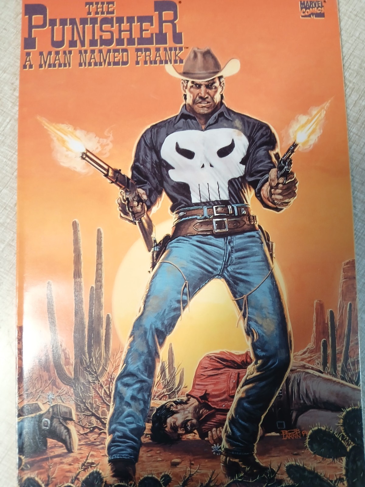 Marvel The Punisher A Man Named Frank TPB 1994 Paperback Marvel Comics