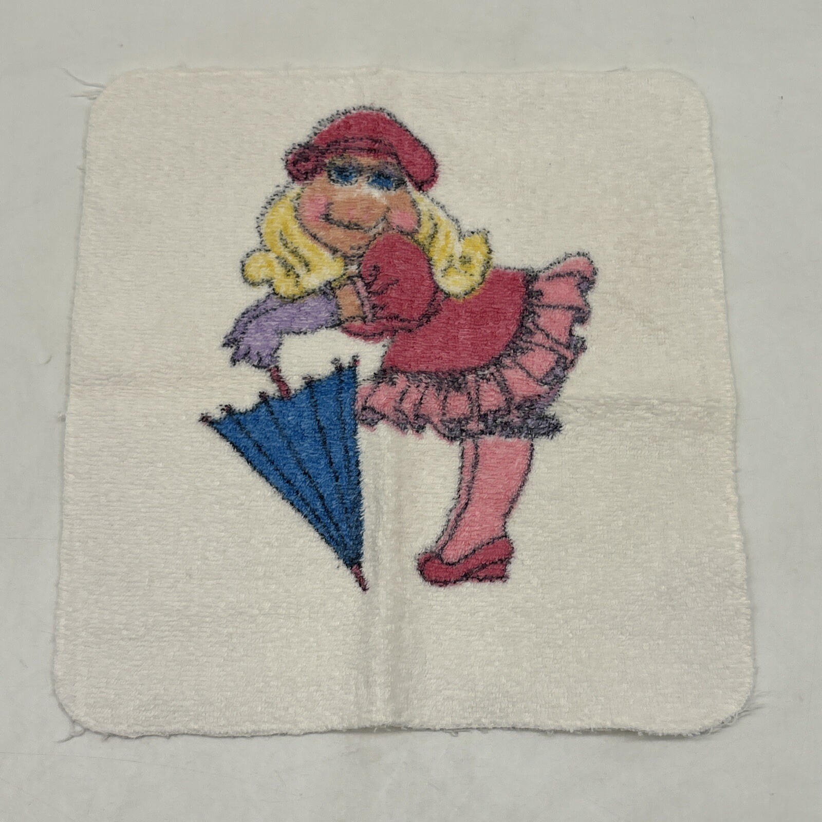 Vintage 11.5” X 12” Ms. Piggy Wash Cloth Vintage 11.5” X 12” Ms. Piggy Wash Cloth