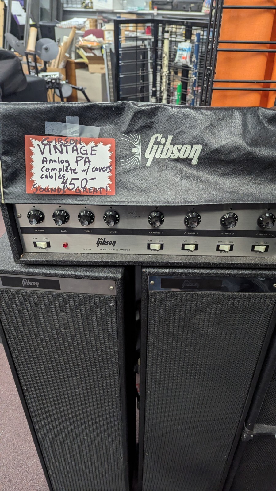 Gibson GP35 Vintage PA System 
