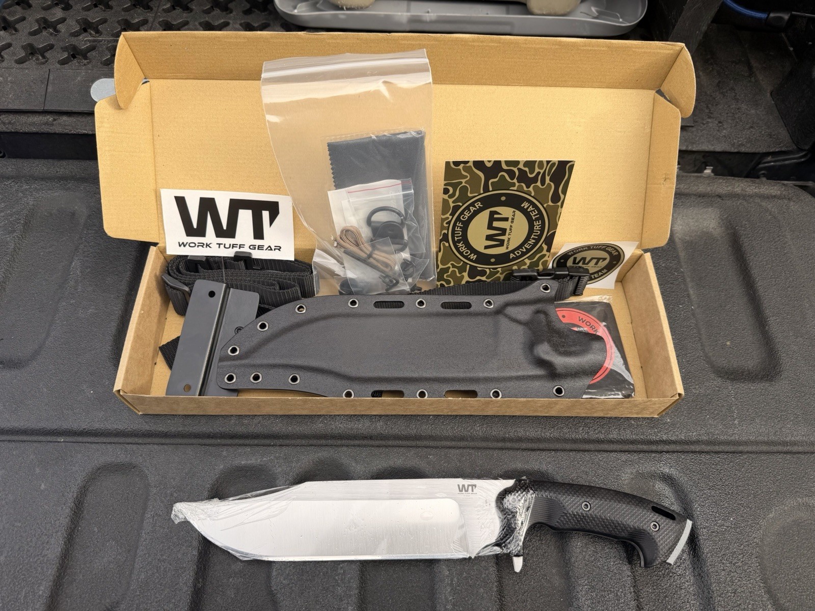 Work Tuff Gear Primal K329 WTG-76150 Fixed Blade Knife Factory NEW
