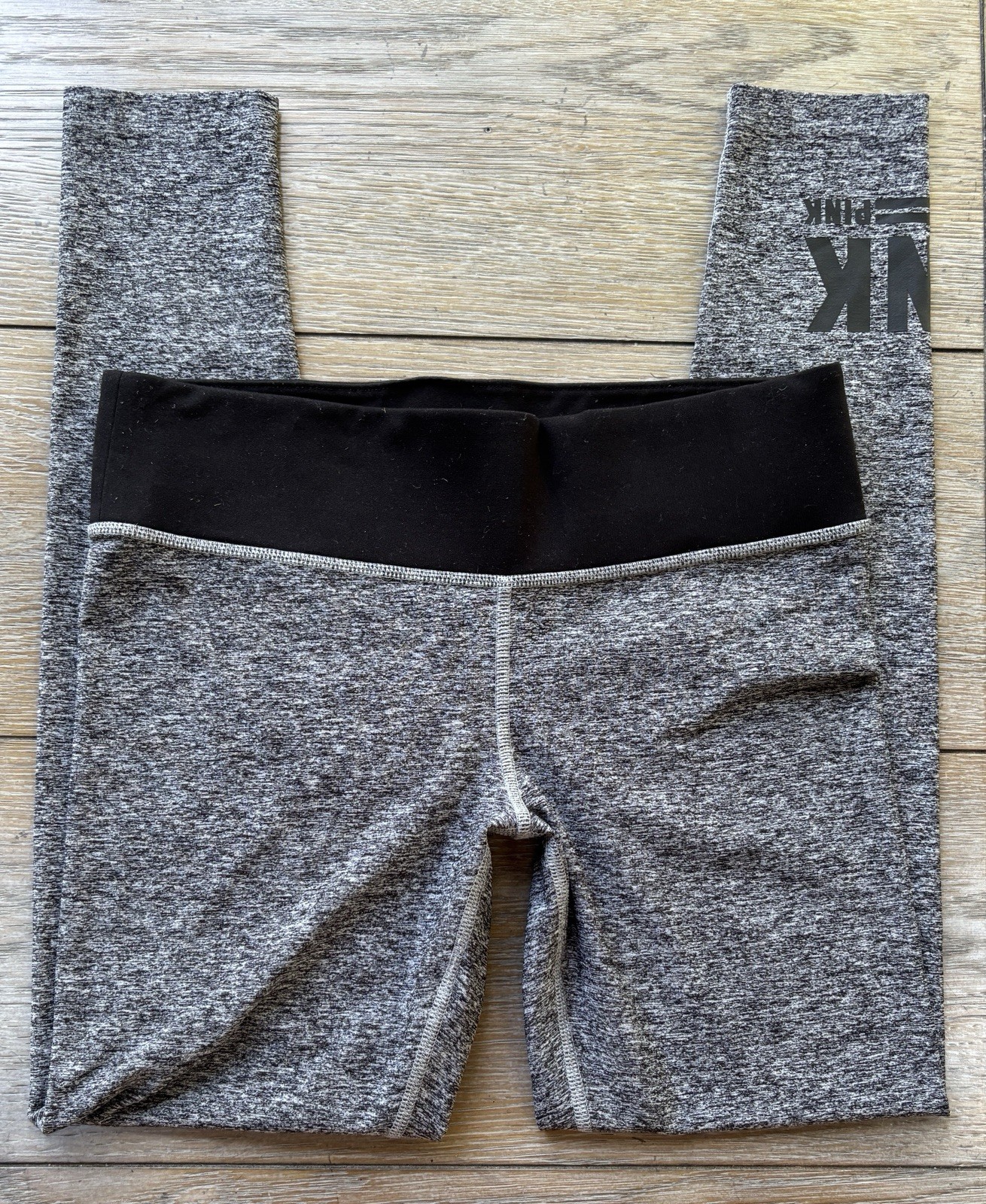 Pink Victoria Secret Legging Womens Small Black Gray Active Yoga Pants