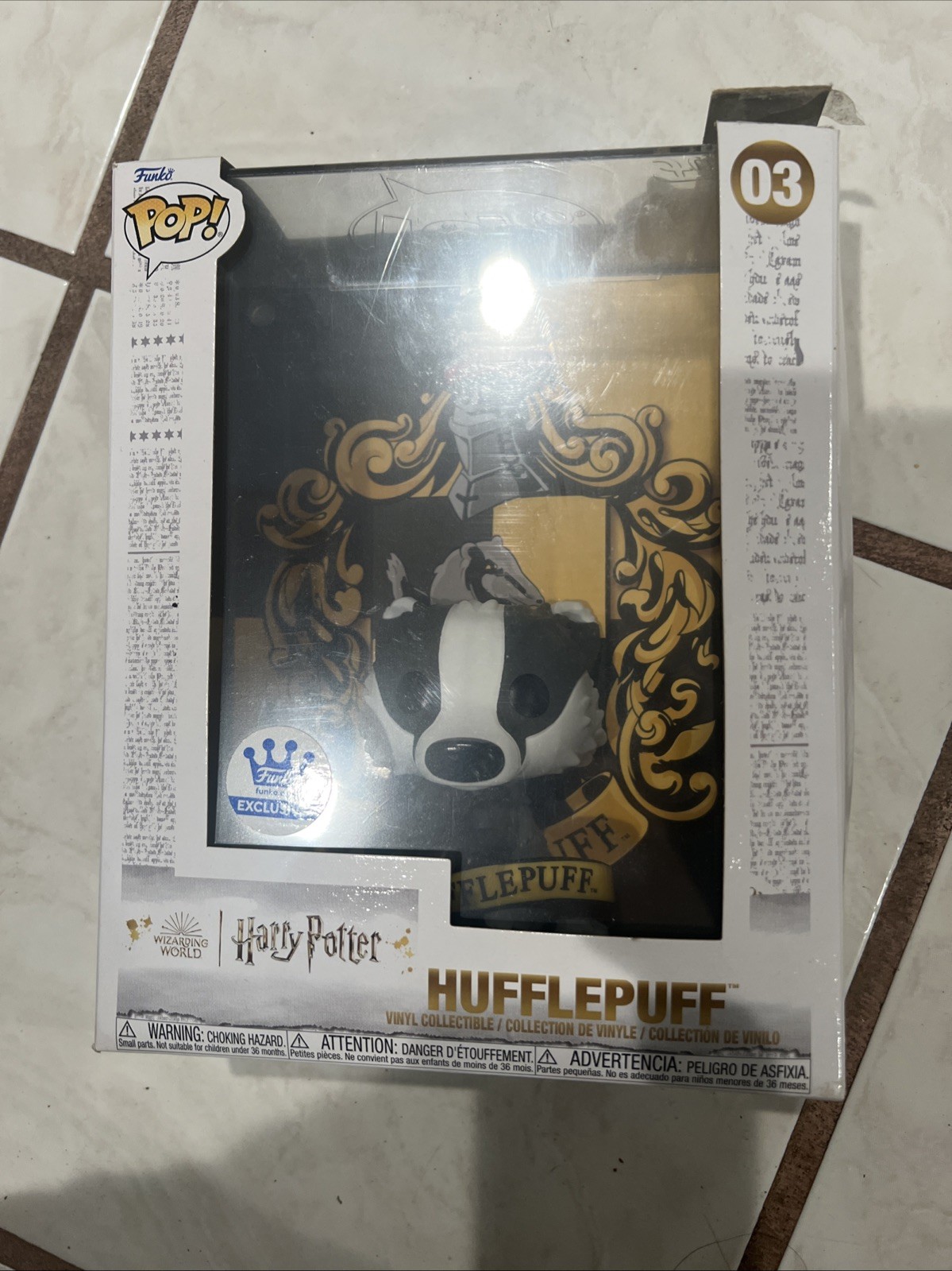 Funko Pop Pop Covers Harry Potter Hufflepuff Funko Shop Exclusive #03 Funko Pop Pop Covers Harry Potter Hufflepuff Funko Shop Exclusive #03