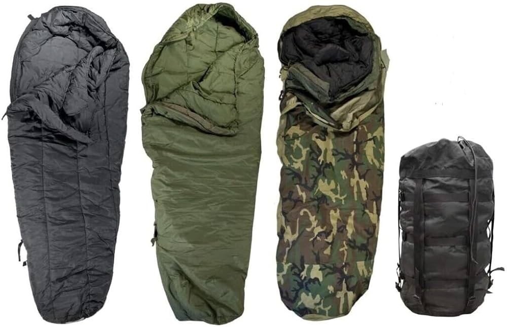 USGI Modular Sleep System Woodland MSS 4 pc Military Sleep System Woodland
