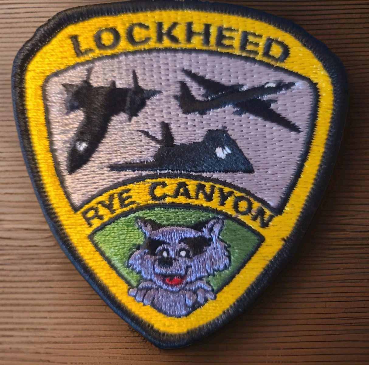 LOCKHEED SKUNK WORKS SR-71/U-2/F-117 Rye Canyon Research Center PATCH NEW-VTG