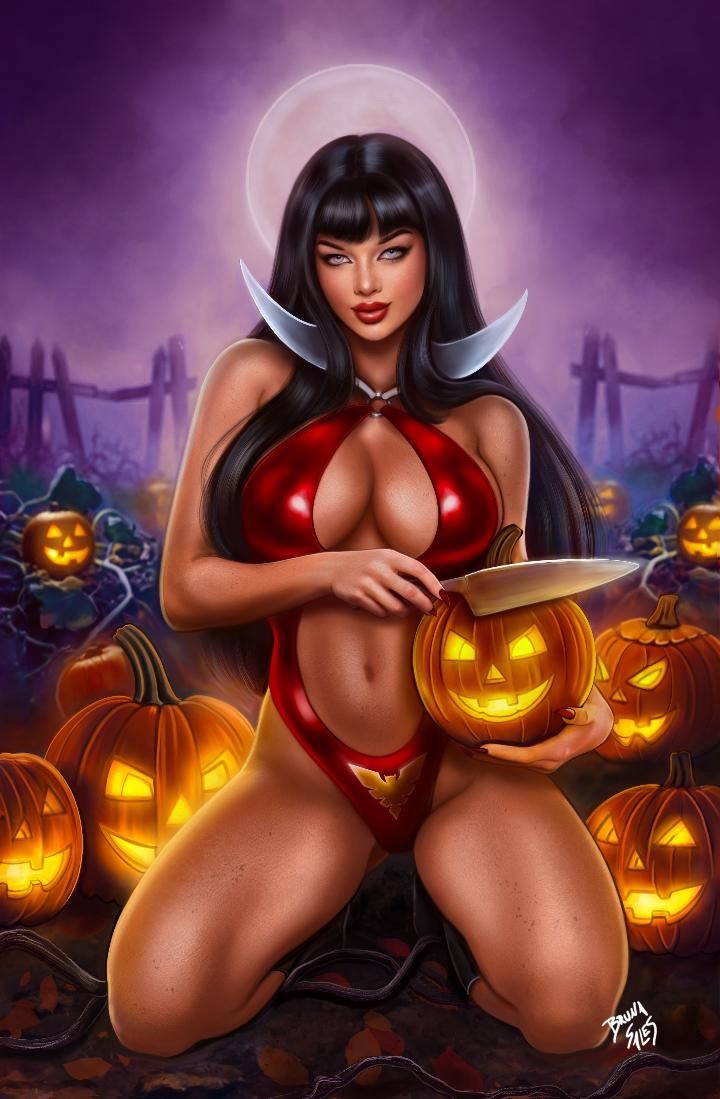 Vampirella #7 Bruna Sales Nycc Halloween Exclusive Ltd 500 Presale 10/21/26