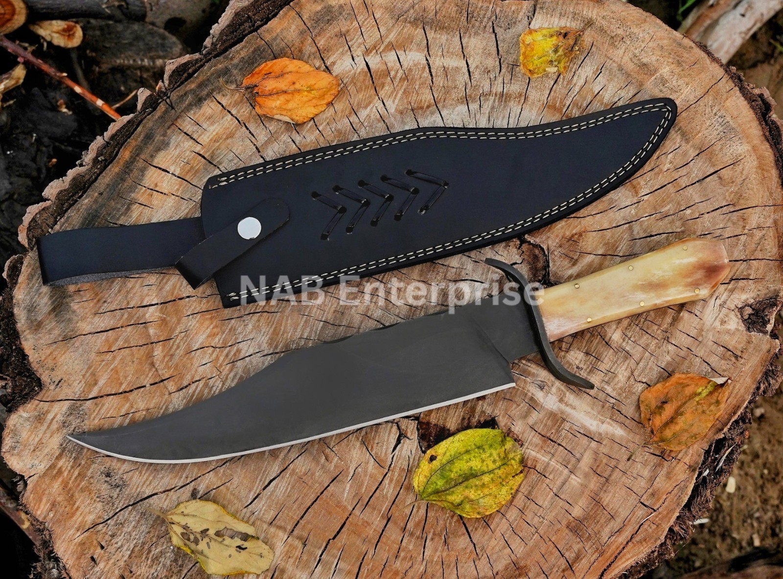 Juan Padillo Bowie Knife Custom Handmade 5160 Spring Steel Juan Padillo Replica