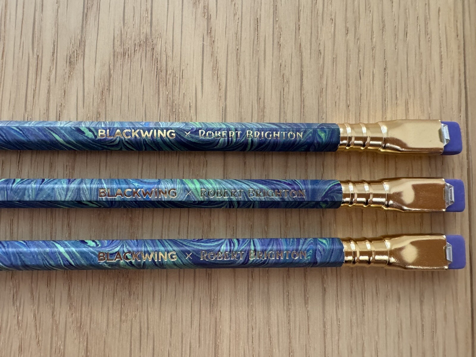 Blackwing x Robert Brighton:  Three (3) Pencils (NO Box)
