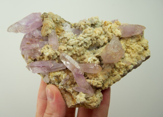 Amethyst Cluster, Las Vigas, Veracruz, Cholla, Mexico