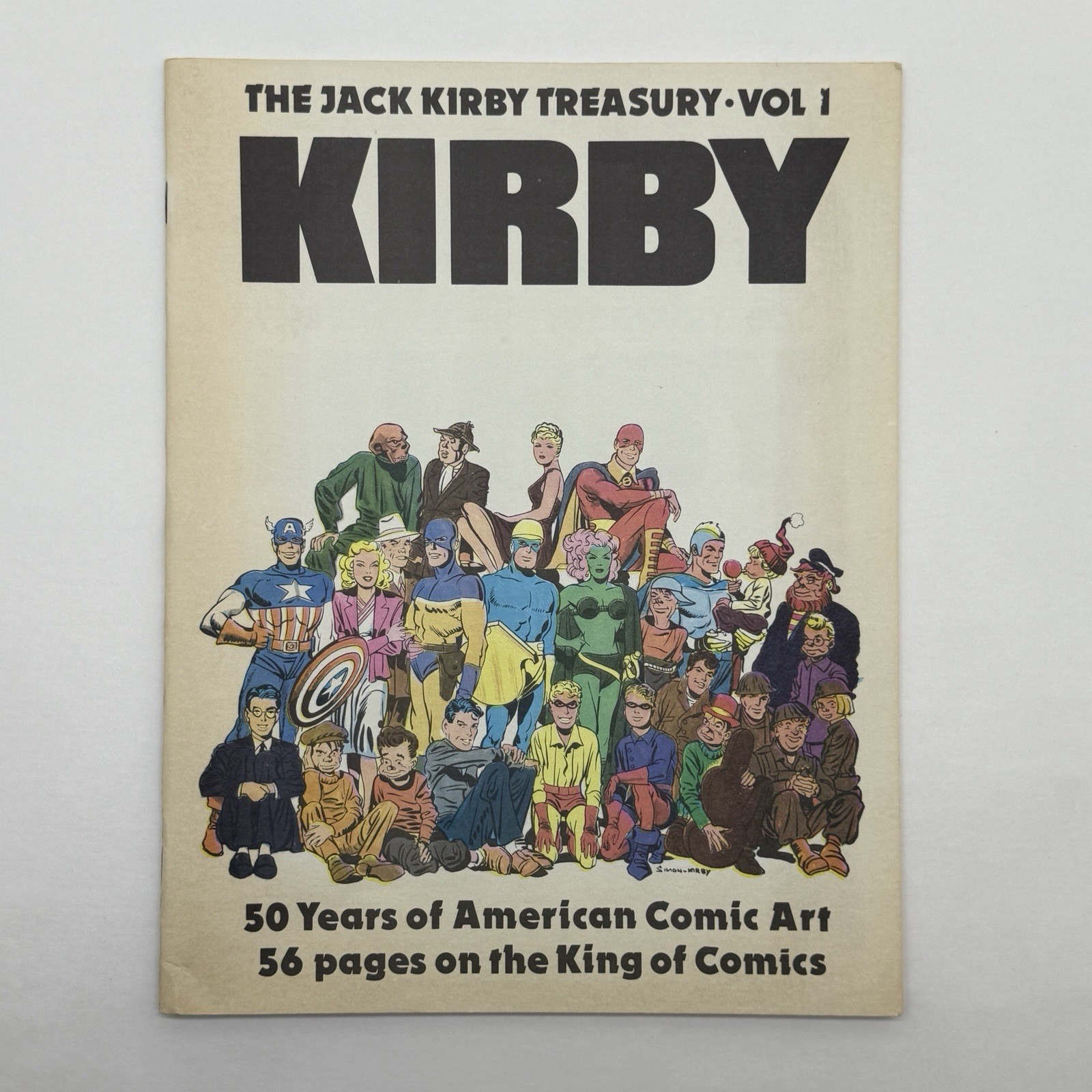 The Jack Kirby Treasury Vol. 1, 1917-1948, 50 Years American Comic Art 1982