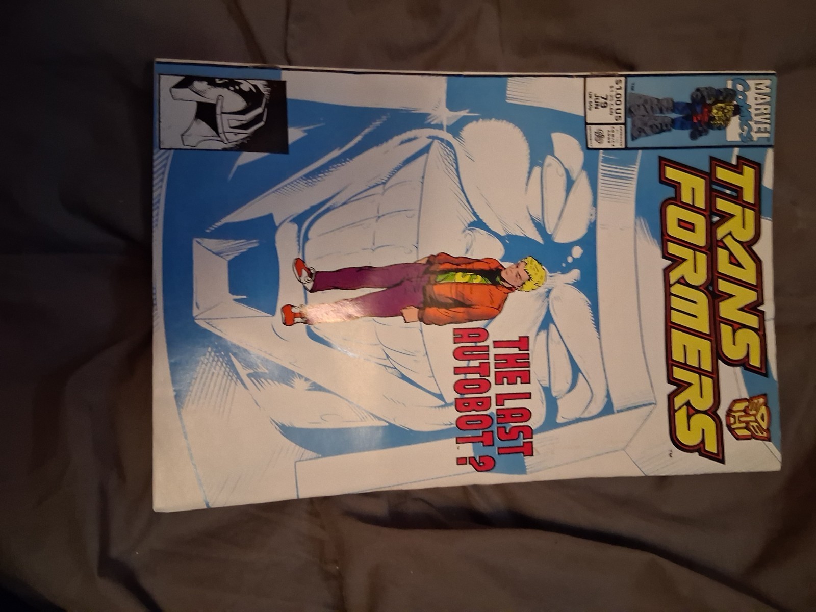 Marvel Transformers 79 The Last Autobot? 1991 Comic Book Copper Age