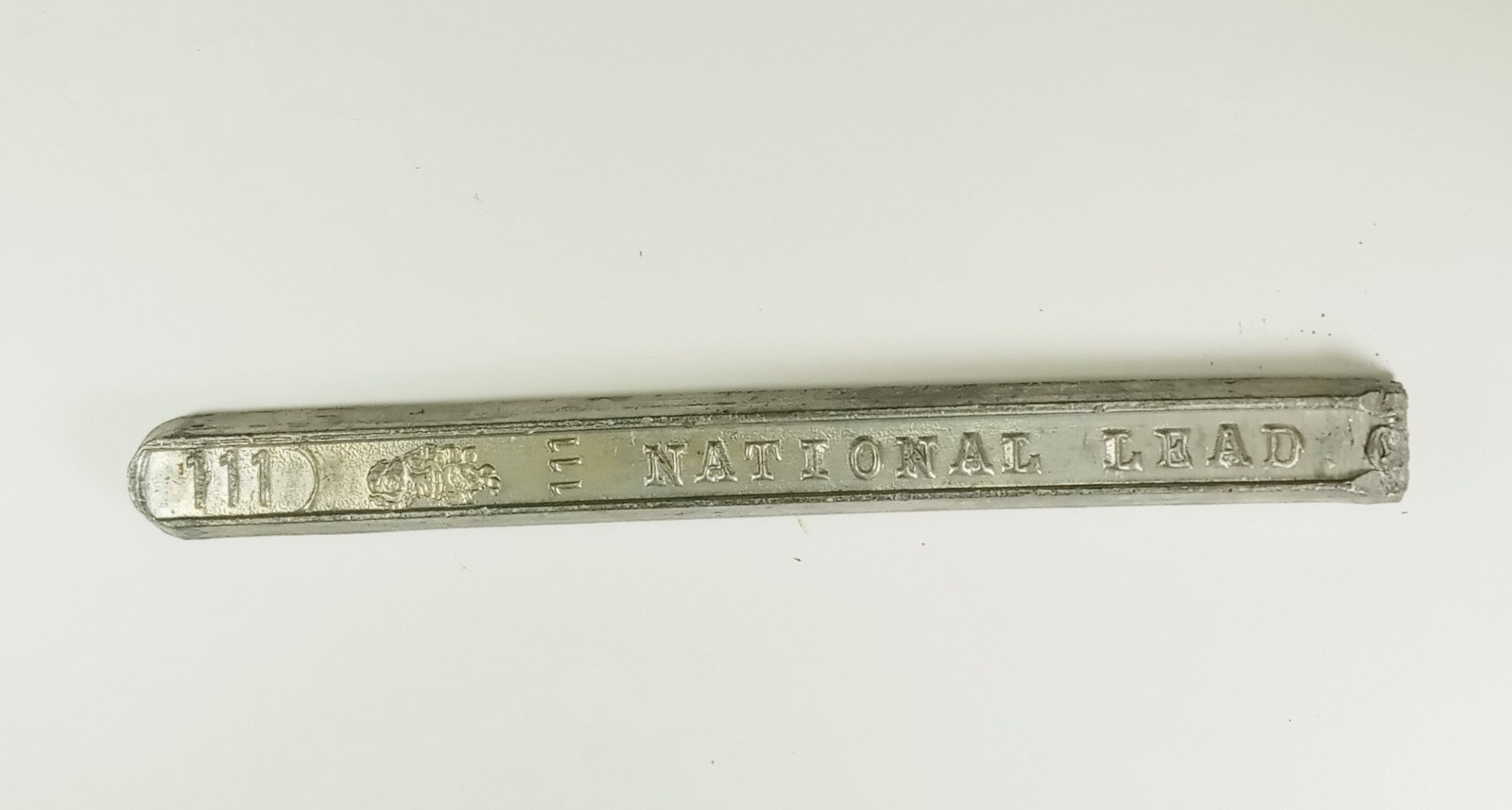 VTG National Lead Co. Grade 111 Solder Bar 50/50 Lead-Tin \