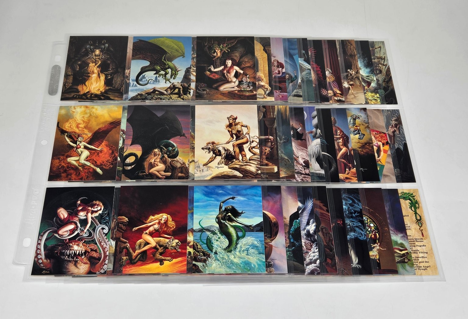 Rowena Morrill Fantasy Art Trading Cards Complete Set of 90 FPG 1993 NM/M