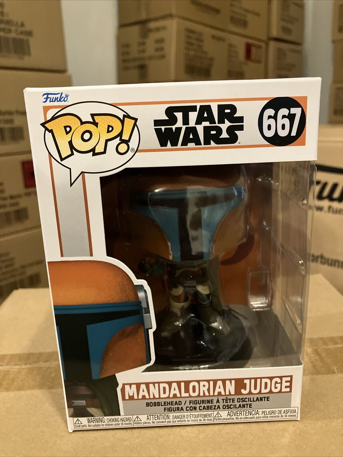 Funko Pop Star Wars : The Mandalorian Season 3 - Mandalorian Judge # 667