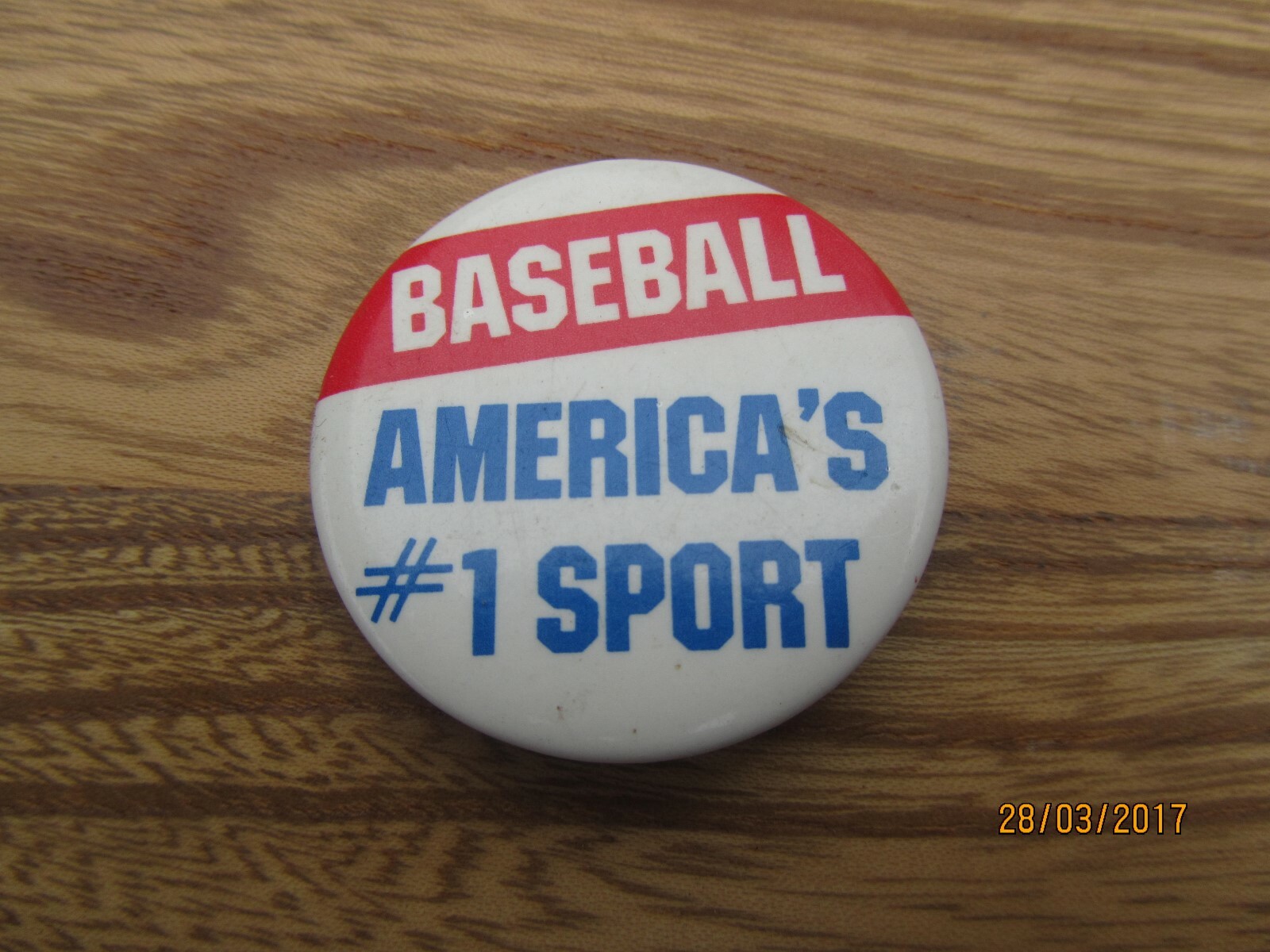 1990s BASEBALL - America\'s #1 Sport Pin 