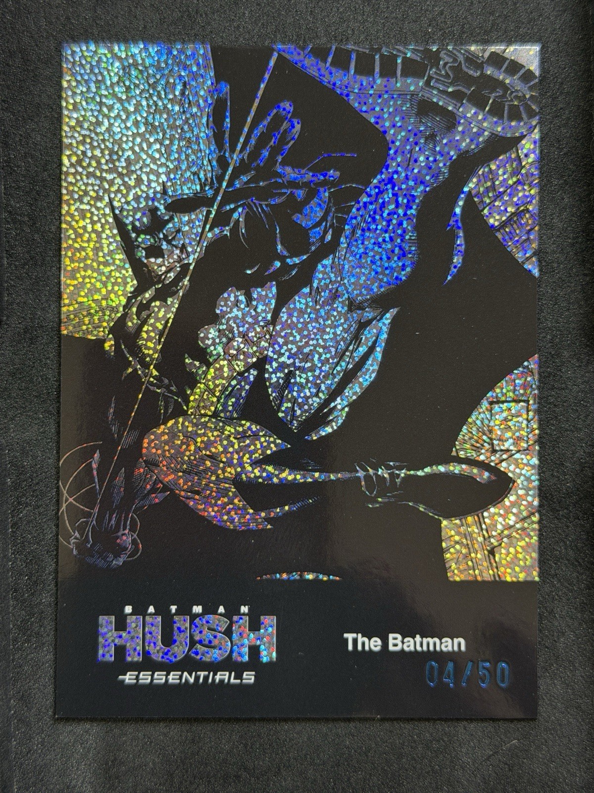 2025 Cryptozoic #1 Batman Hush Essential “THE BATMAN” 04/50 Sparkle