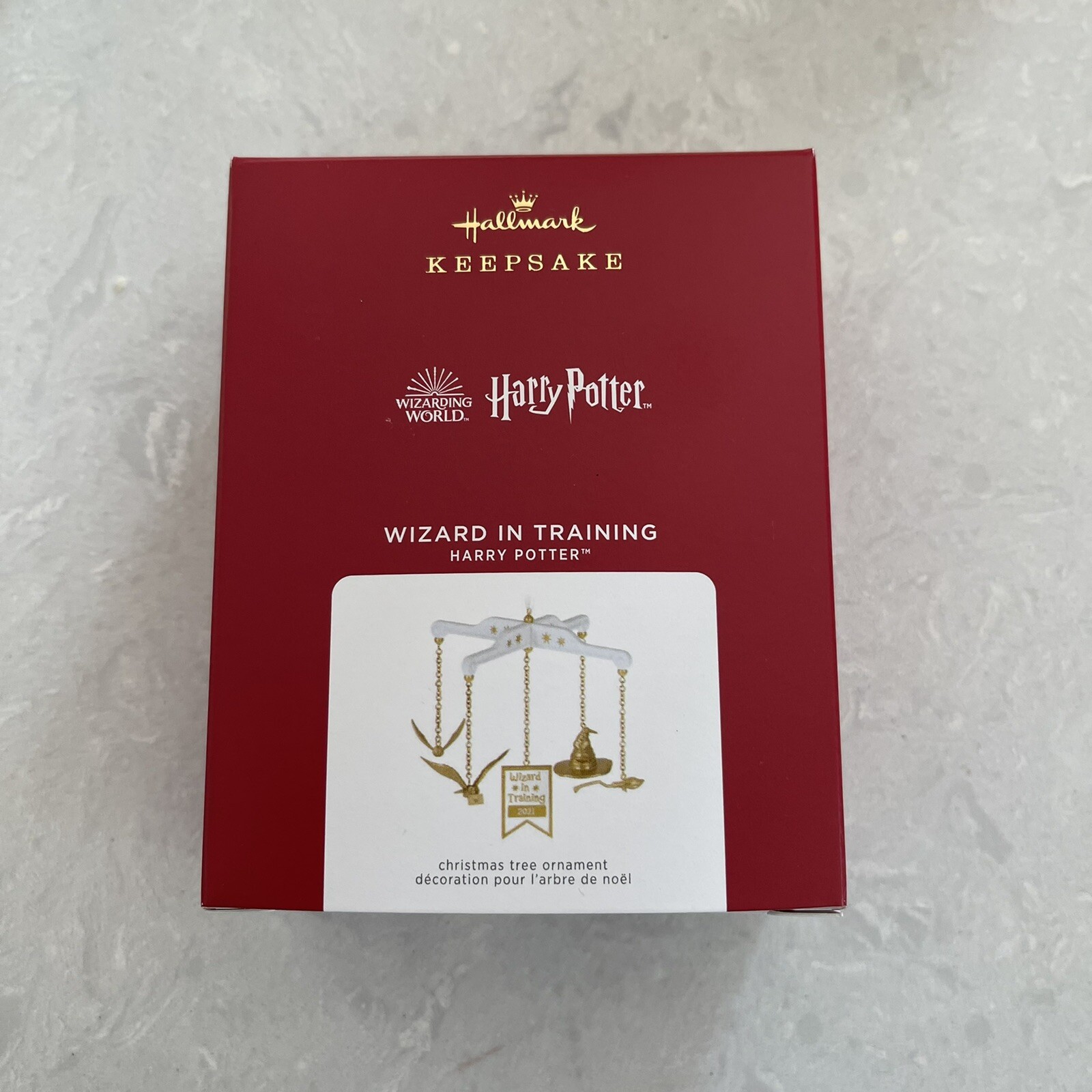 Hallmark Keepsake 2021 Harry Porter Wizard in Training Ornament New