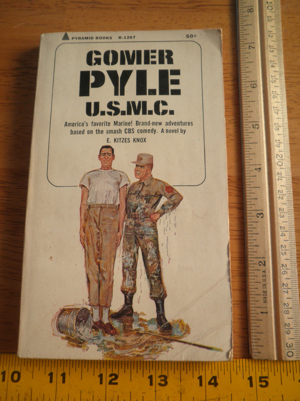 Gomer Pyle USMC 1965 Pyramid pb book TV CBS