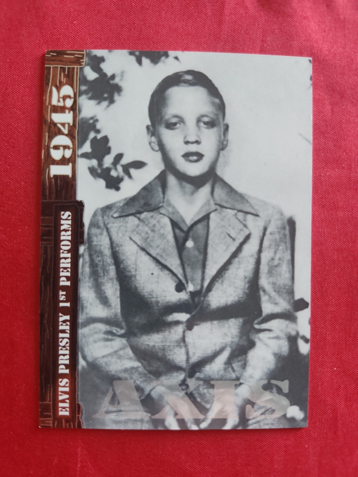 End Of The War 1945 Elvis Presley Alloy Foil Card 195 Of 199 Rare