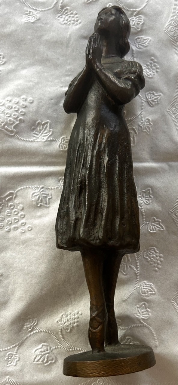 Vintage Russian Ballerina - Bronze